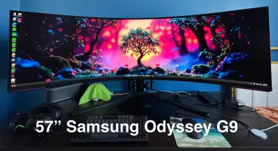 57” Samsung Odyssey Neo G9 G95NC Gaming Monitor (Mini-LED), View more