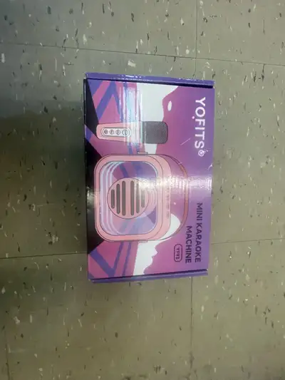 pink mini karaoke machine , View more