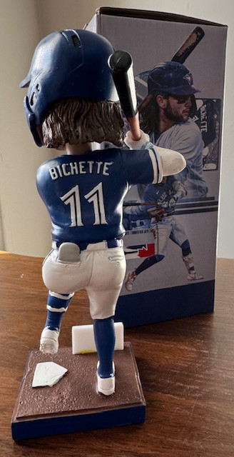 2024 Toronto Blue Jays, Bo Bichette Bobblehead - ship for $20 in Arts & Collectibles in Hamilton - Image 2