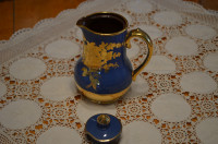Vintage Hot Chocolate Gold Trimmed Pot