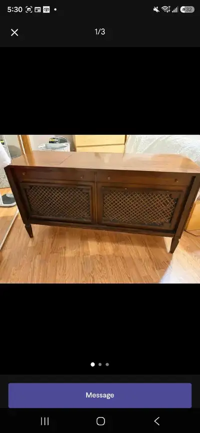 RCA Victor Record Player Console, View more