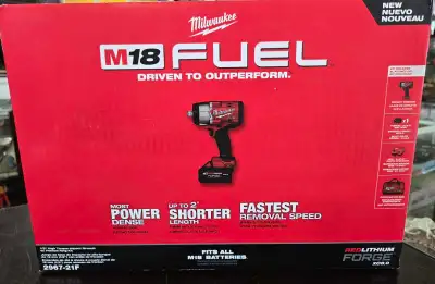 Milwaukee  Impact wrench 2957-21f. new, View more