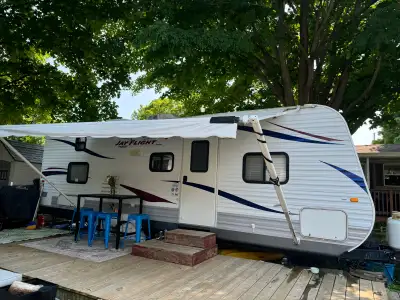 2011 jayco jayflight 25’ travel trailer for sale in mint shape everything works as it should upgradi...