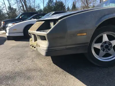 82-84 camaro Z-28•••••RARE••••••••ALUMINUM FRONT REBAR••••••••• SIDE GROUND FX••REAR BUMPER•••DRUM 3...