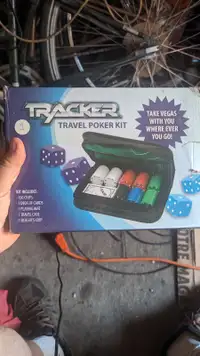 Travel Poker chip set 