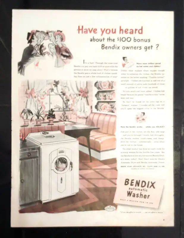 Old washing machine ads dating 1926 to 1947 in Arts & Collectibles in Belleville - Image 4