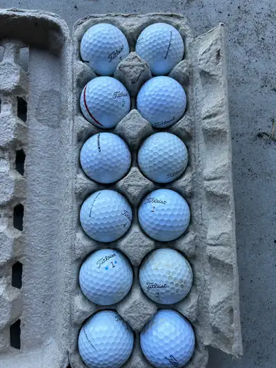 Used golf balls $5 per dozen