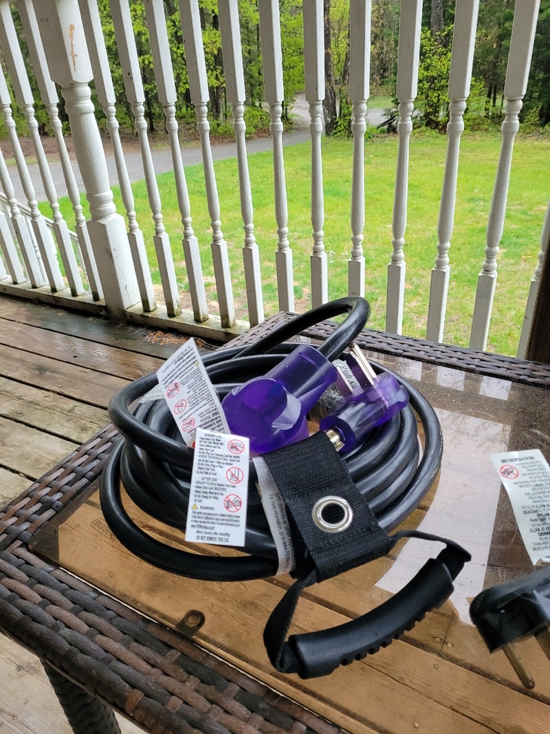 rv electrical extension cords 125ft 30amp.......1 50ft 30 amp Other