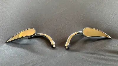 Teardrop mirrors, brand new condition, used less than one season. $60.00
