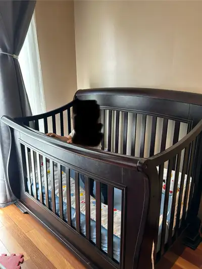 Free Wooden Crib, View more
