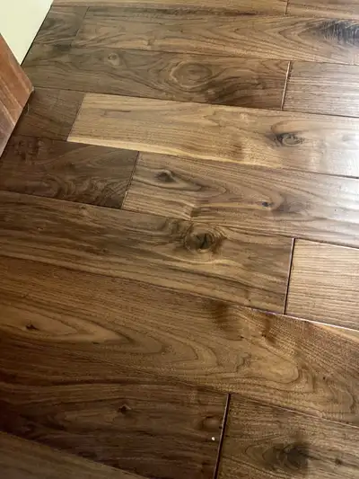 Walnut engineered hardwood , View more