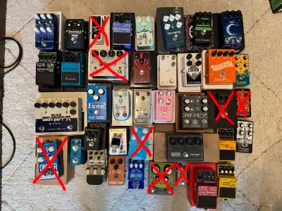 FS: so many guitar pedals, View more