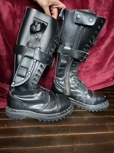 Demonia Predator-I Boots, Goth Boots, Women's Size 8, View more