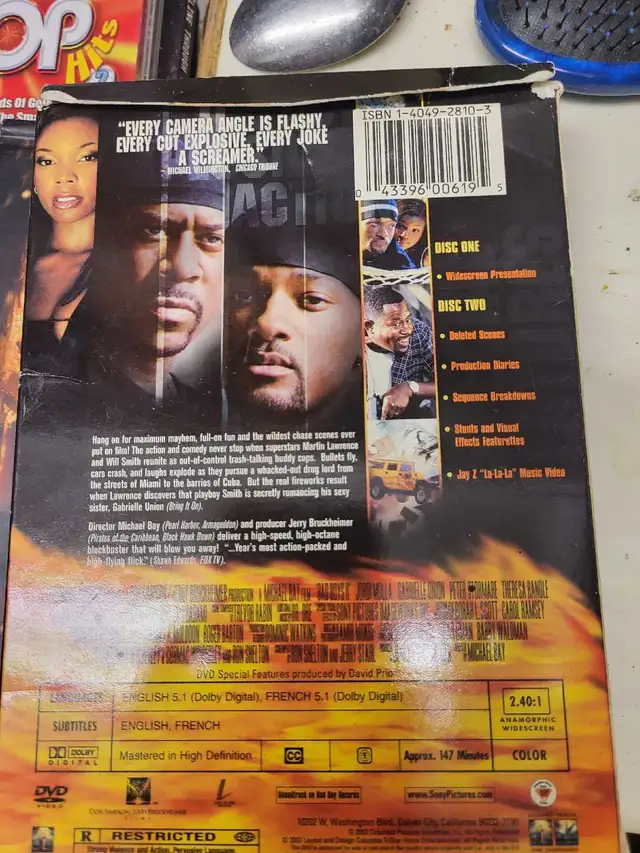 Bad Boys II DVD in CDs, DVDs & Blu-ray in Gatineau - Image 3
