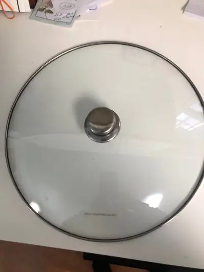 Brand new 14 inch heat tempered glass lid, View more