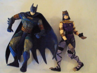 DC COMICS - LEGENDS OF BATMAN - EGYPTIAN BATMAN & CAT WOMAN 1996
