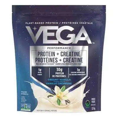 Vega Performance Protein + Creatine Creamy Vanilla, View more