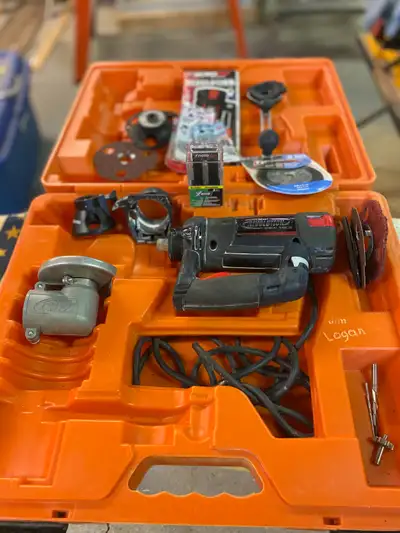 ROTO ZIP WITH ALL THE ATTACHMENTS, View more
