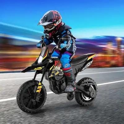 OLAKIDS Kids Motorcycle, Licensed Aprilia RX125 12, View more