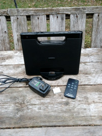 Sony Old School iPod Docking System With Remote, AC or DC Use