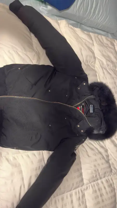 Moose Knuckles Mens All Black Ballistic Bomber Jacket XXL in Men's in City of Toronto - Image 5