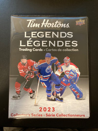 Tim Hortons 2023 Legends Set with Inserts & Binder