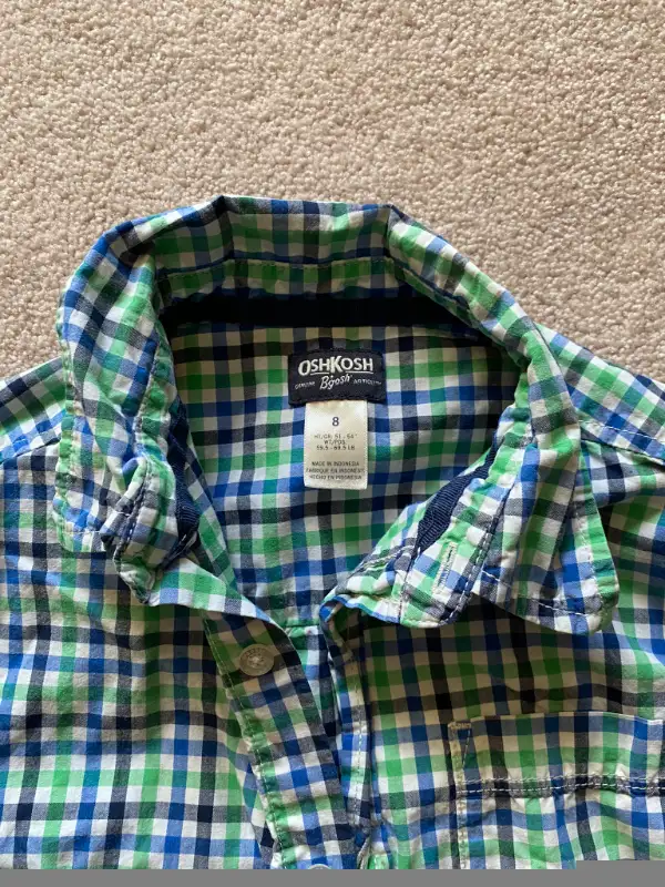 Stylish boy shirts on sale - 7-8T in Kids & Youth in St. Albert - Image 6