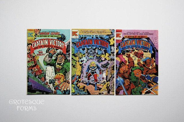 Jack Kirby’s Captain Victory – Lot de 12 comics bandes dessinées dans Art et objets de collection  à Laval/Rive Nord - Image 4