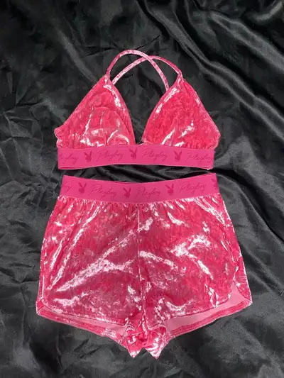 playboy pj set - hot pink, View more
