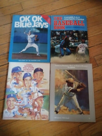 Baseball books - Blue Jays, Phillies, Hall of fame