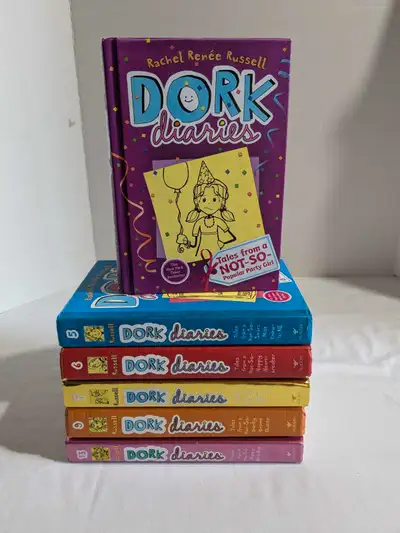 6 Dork Diaries Hardcover Books, View more