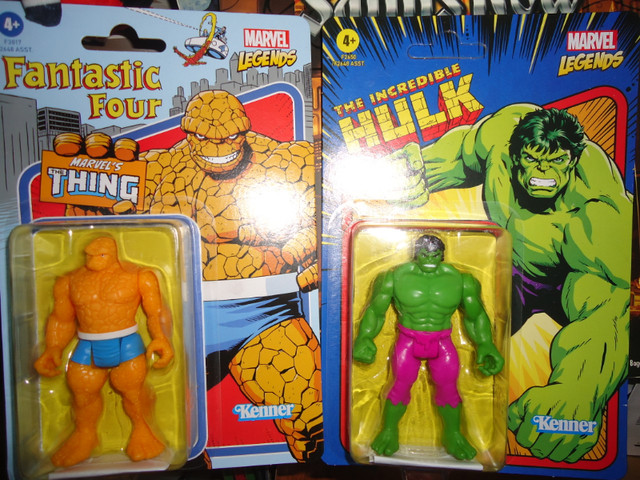 11x marvel retro legend 3.75'' kenner figures new in Toys & Games in Gatineau
