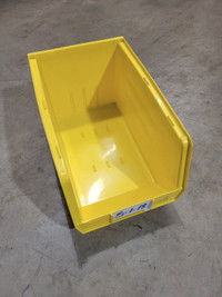 USED ULINE BINS 50% OFF. PLASTIC TOTES, PARTS BINS, STORAGE BINS