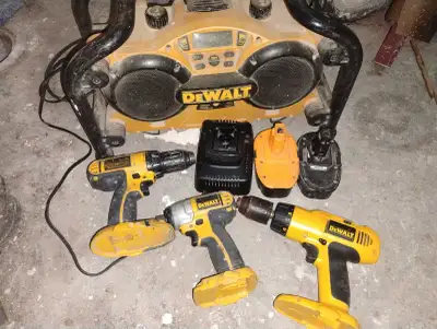 DeWalt drills n radio charger , View more