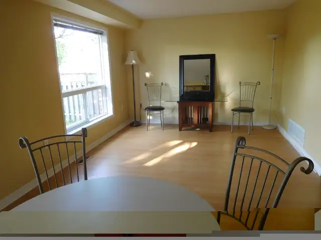 Black chairs-Amisco Custom made Iron base dining chairs in Chairs & Recliners in Markham / York Region - Image 4