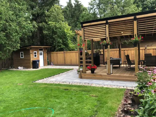 Custom Deck & Fence & Landscaping