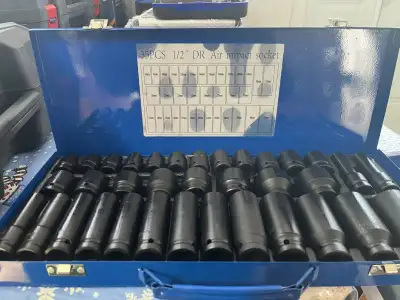 Brand new35 pcs impact heavy duty sockets 1/2 socket Address： Gatineau Aylmer（Quebec） post code： J9J...