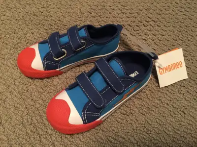 Boy’s Gymboree lightning bolt sneakers (NEW), size 10, View more