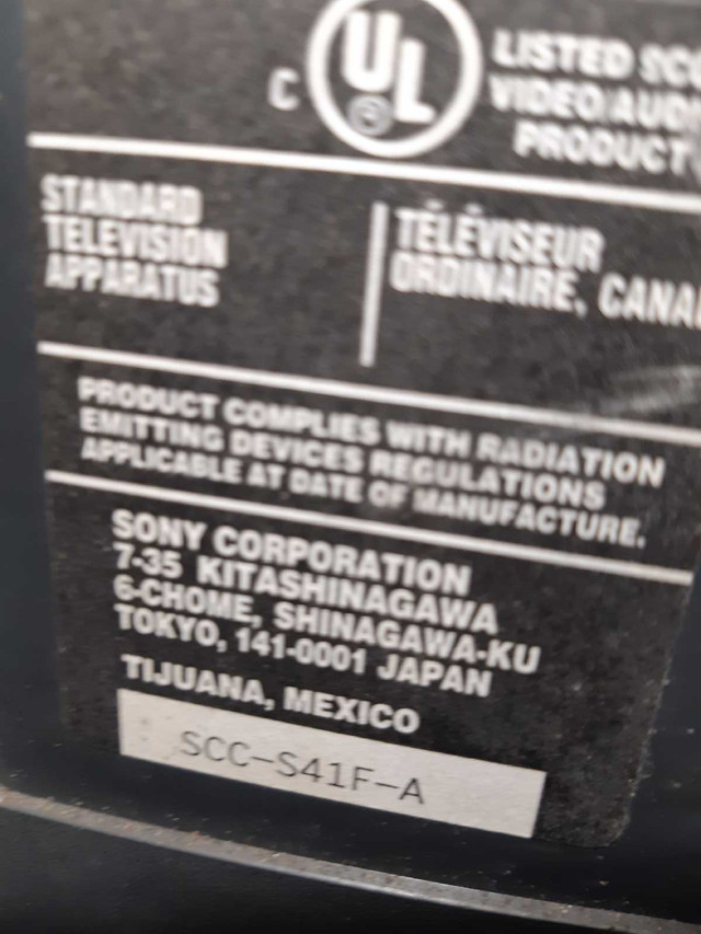 Sony Triniton 32 TV in TVs in Muskoka - Image 3