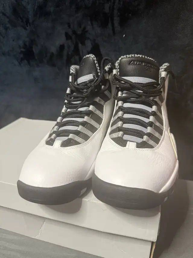 retro Nike air Jordan 10 steel size 11.5  in Men's Shoes in City of Toronto - Image 3