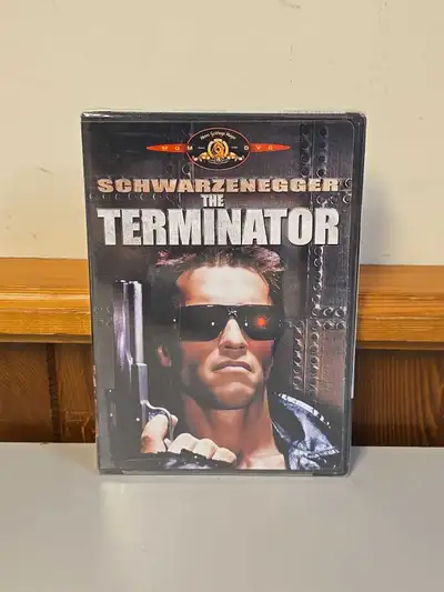 The Terminator Arnold Schwarzenegger. New, Sealed! DVD,, View more