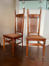 Antique Statement Chairs - (Price is for 2)