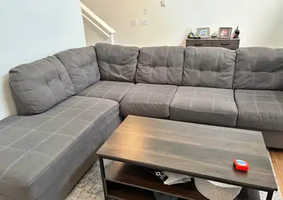 Large Clean Sectional Couch! FREE DELIVERY , View more