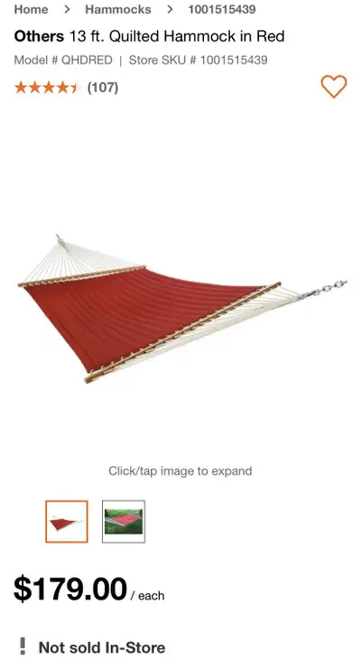 Quilted Hammock, View more