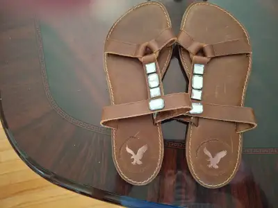 Brand New Womens American Eagle Outfitters Leather Sandals, View more