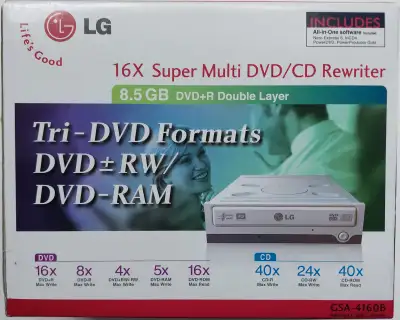 LG 16X Super Multi DVD/CD ReWriter, View more