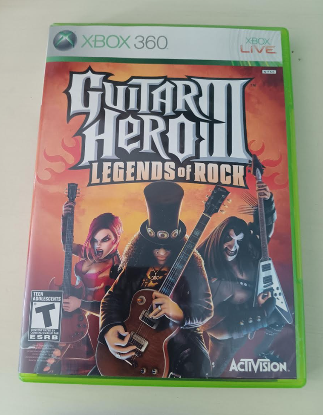 XBox 360 Guitar Hero III 3 Legends of Rock - disc & booklet incl64534649311617120