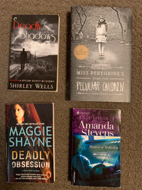 Mystery books set of 4