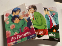 His Favourite manga vol 1, 3-6 yaoi