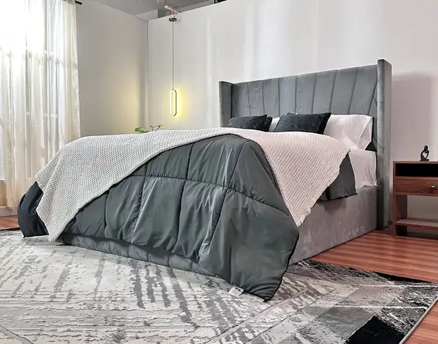 Bedroom Furniture | Bed frame | Queen size bed Double size bed in Beds & Mattresses in Richmond - Image 2